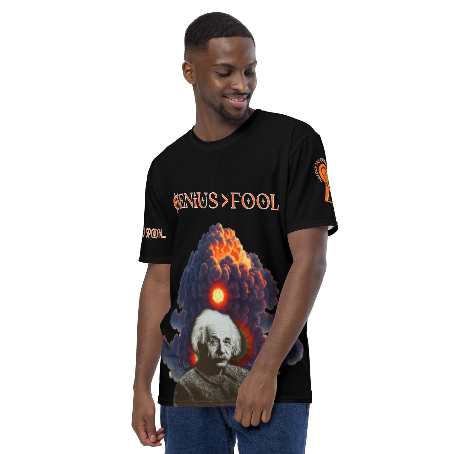 Greater Than ( > ) Einstein Men's T